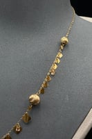 عقد كور ذهب تصميم الماس عيار 21 وزن 7.4 جرام