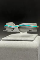 اسوارة مع خاتم ذهب مع صدف فيروزي عيار 18 وزن 14.1...