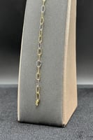 إسوارة ذهب صافي عيار 18 لمسة ألين وزن 2.9 جرام تصم...