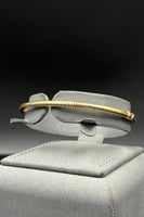 اسوارة ذهب صافي عيار 18 وزن 6.4 جرام