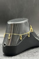 خلخال كور ذهب صافي عيار 21 وزن 2.6 جرام