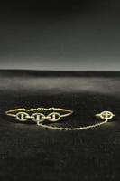 كف اطفال ذهب تصميم الماس عيار 18 وزن من 2.4 الى 2....