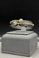 اسوارة كور ذهب صافي عيار 18 وزن 7.5 جرام