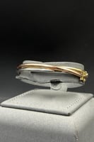 اسوارة ذهب صافي ايطالي عيار 18 وزن 11.2 جرام