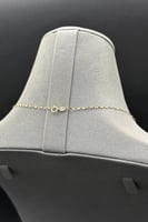 عقد كعب ذهب صافي عيار 18 وزن 0.5 جرام