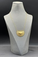 عقد براشي ذهب صافي بحريني عيار 21 وزن من 5.3 الى 5...