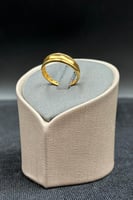 اسوارة مع خاتم ذهب صافي عيار 21 وزن 9.3 جرام