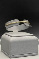 اسوارة ذهب صافي عيار 18 وزن من 1.8 الى 1.9 جرام