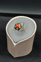 خاتم ذهب تصميم هندي عيار 21 وزن 1.8 جرام