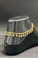 خلخال دوائر ذهب تصميم الماس عيار 21 وزن 2.7 جرام