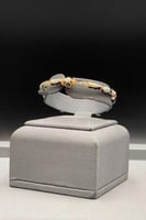 اسوارة ذهب عيار 21 بتصميم هندي بوزن 10.3 جرام