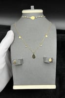 ذهب اطفال ذهب مع لؤلؤ عيار 18 وزن 4.5 جرام