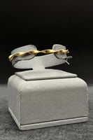 اسوارة فلات ذهب صافي عيار 18 وزن 5.8 جرام