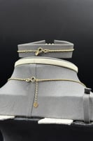 طقم كور ذهب صافي ايطالي عيار 18 وزن 8.85 جرام