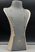 شال على شكل هرم ذهب صافي عيار 18 وزن 10.9 جرام