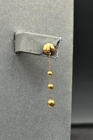 طقم كور دورين ذهب صافي عيار 21 وزن 2.8 جرام