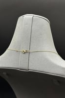 شال خلية ذهب مع صدف ابيض عيار 18 وزن 3.6 جرام