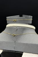 طقم مثلث ذهب تصميم الماس عيار 21 وزن من 2 الى 2.1...