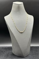 عقد كور ذهب صافي ايطالي عيار 21 وزن 4 جرام