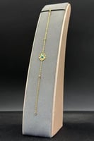 اسوارة رموش ذهب عيار 21 متعددة الألوان وزن من 1.1...