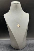 عقد فراشة ذهب تصميم الماس عيار 18 وزن من 0.9 الى 1...