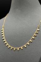 عقد ذهب صافي عيار 21 وزن 3.15 جرام