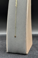 اسوارة ذهب صافي عيار 18 وزن 0.4 جرام