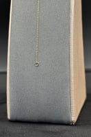 اسوارة حب ذهب تصميم الماس عيار 18 وزن 0.4 جرام