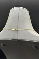 عقد كور نازل ذهب صافي عيار 21 وزن من 4.2 الى 4.3 ج...