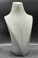 عقد كور نازل ذهب صافي عيار 21 وزن 2 جرام