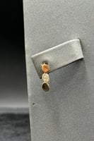 طقم ذهب عيار 18 لمعة الانسياب وزن 8.4 جرام