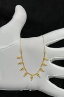 عقد ذهب صافي عيار 21 وزن 1.8 جرام