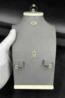 طقم ذهب ناعم عيار 18 إطار الذوق وزن 2.9 جرام