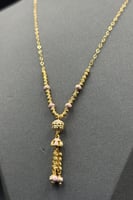 عقد كور ذهب تصميم هندي عيار 21 وزن 6.1 جرام