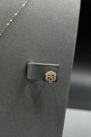 طقم اطفال ذهب تصميم الماس