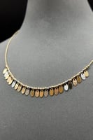 عقد ذهب صافي ايطالي عيار 18 وزن من 6.7 الى 6.8 جرا...