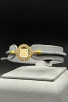 اسوارة قيطان ذهب صافي عيار 18 وزن 1.1 جرام