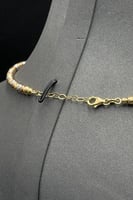 عقد كور ليزر ذهب صافي عيار 18 وزن 12.6 جرام