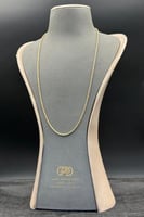 شال مجدول ذهب صافي عيار 21 وزن من 4.7 الى 4.9 جرام