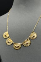 شوكر براشي ذهب بحريني عيار 21 وزن من 4.9 الى 5.1 ج...