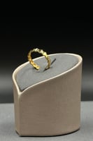 دبلة الخلية ذهب صافي عيار 21