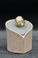 خاتم ذهب تصميم الماس عيار 18 وزن 3 جرام