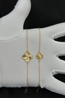 اسوارة وردة ذهب صافي عيار 21 وزن من 1.1 الى 1.4 جر...