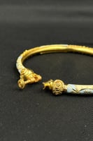 اسوارة ذهب تصميم هندي عيار 21 وزن 11.4 جرام