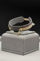 اسوارة ذهب صافي ملون عيار 18 وزن 10.6 جرام