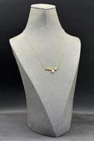 عقد ذهب صافي عيار 18 وزن 3.6 جرام