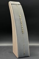 اسوارة جنزير ذهب صافي عيار 18 وزن من 1.9 الى 2 جرا...