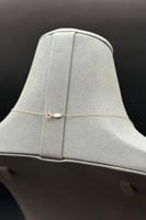 عقد دائري مفرغ ذهب تصميم الماس عيار 18 وزن 0.8 جرا...