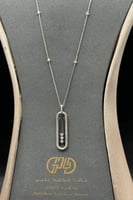 شال مستطيل ذهب تصميم الماس عيار 18 وزن من 6.9 الى...