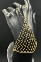 كف شبكة كور ذهب صافي عيار 21 وزن 7.5 جرام